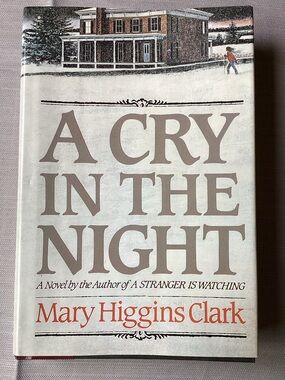 3/$20 A Cry In The Night by Mary Higgins Clark Psychological Suspense Novel